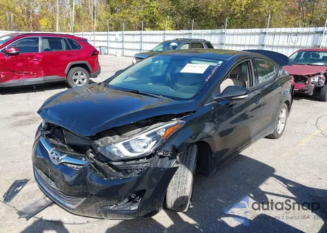 2016 Hyundai Elantra Value Edition from USA, damaged, VIN 5NPDH4AE8GH778894